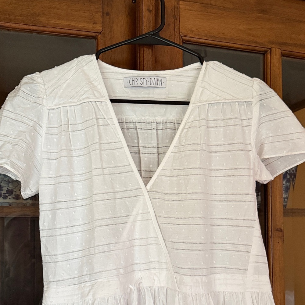 Christy Dawn White Dot Dawn dress